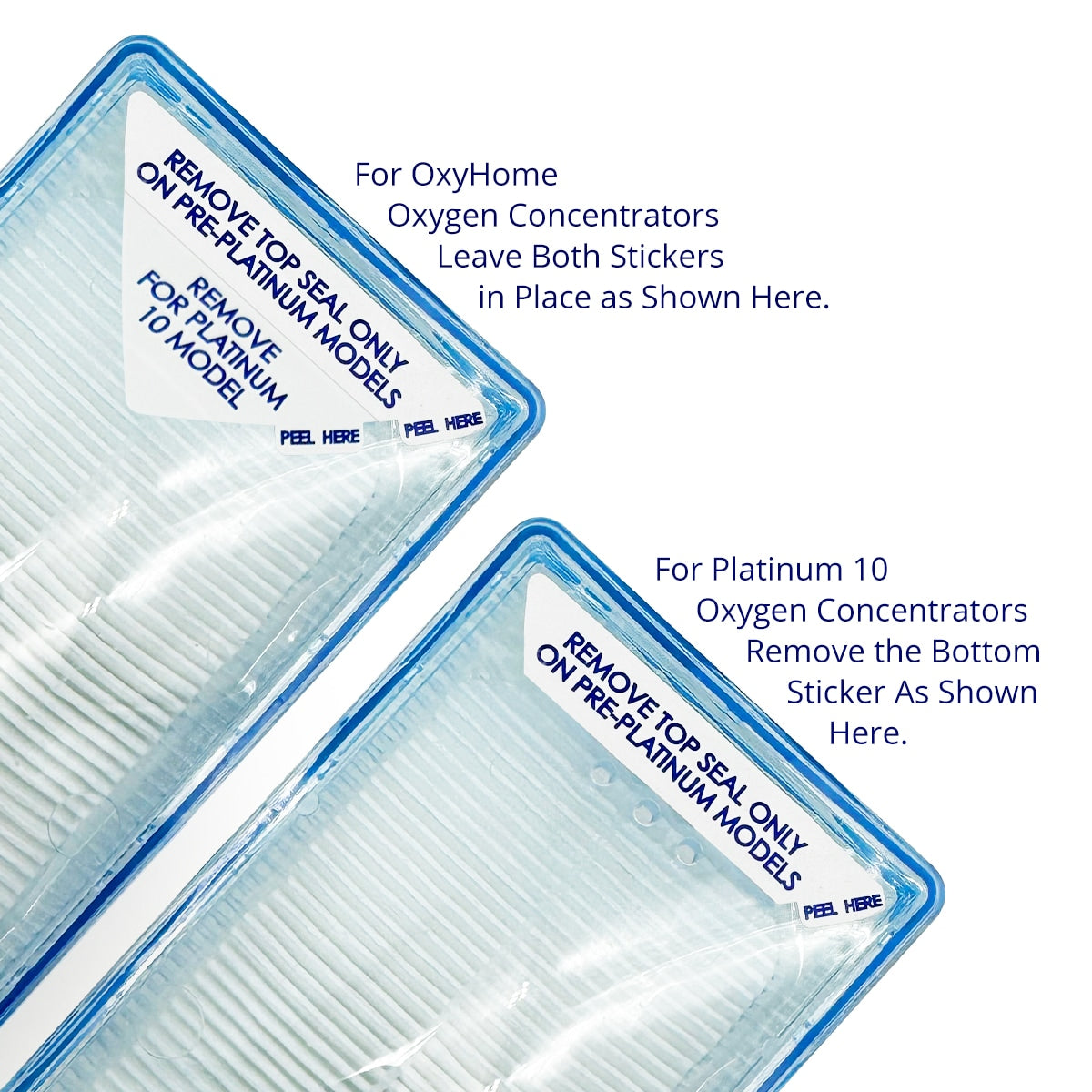 Intake Filter for OxyHome & Platinum 10 Oxygen Concentrators