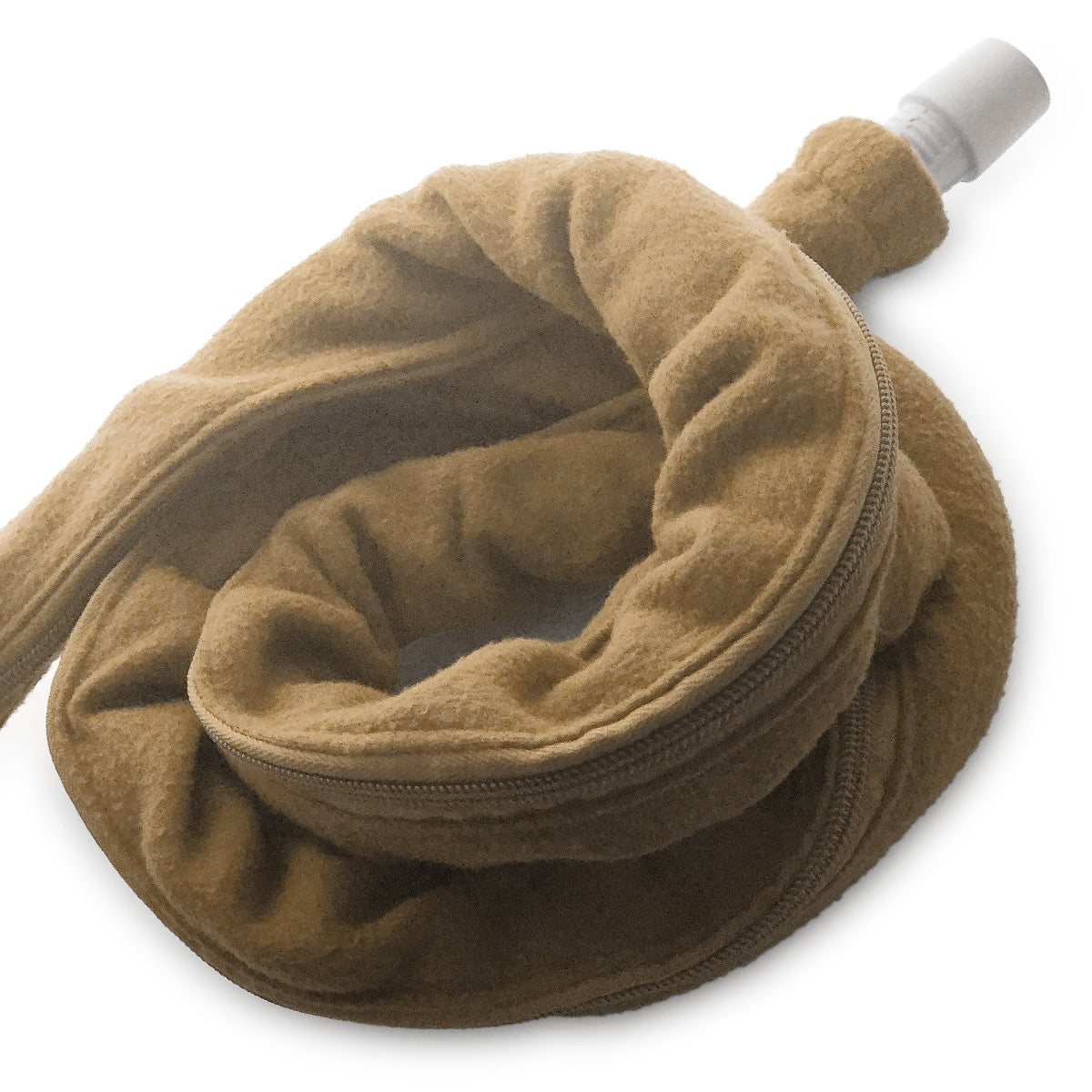 beige captive technologies soft fleece cpap hose tender tube cover