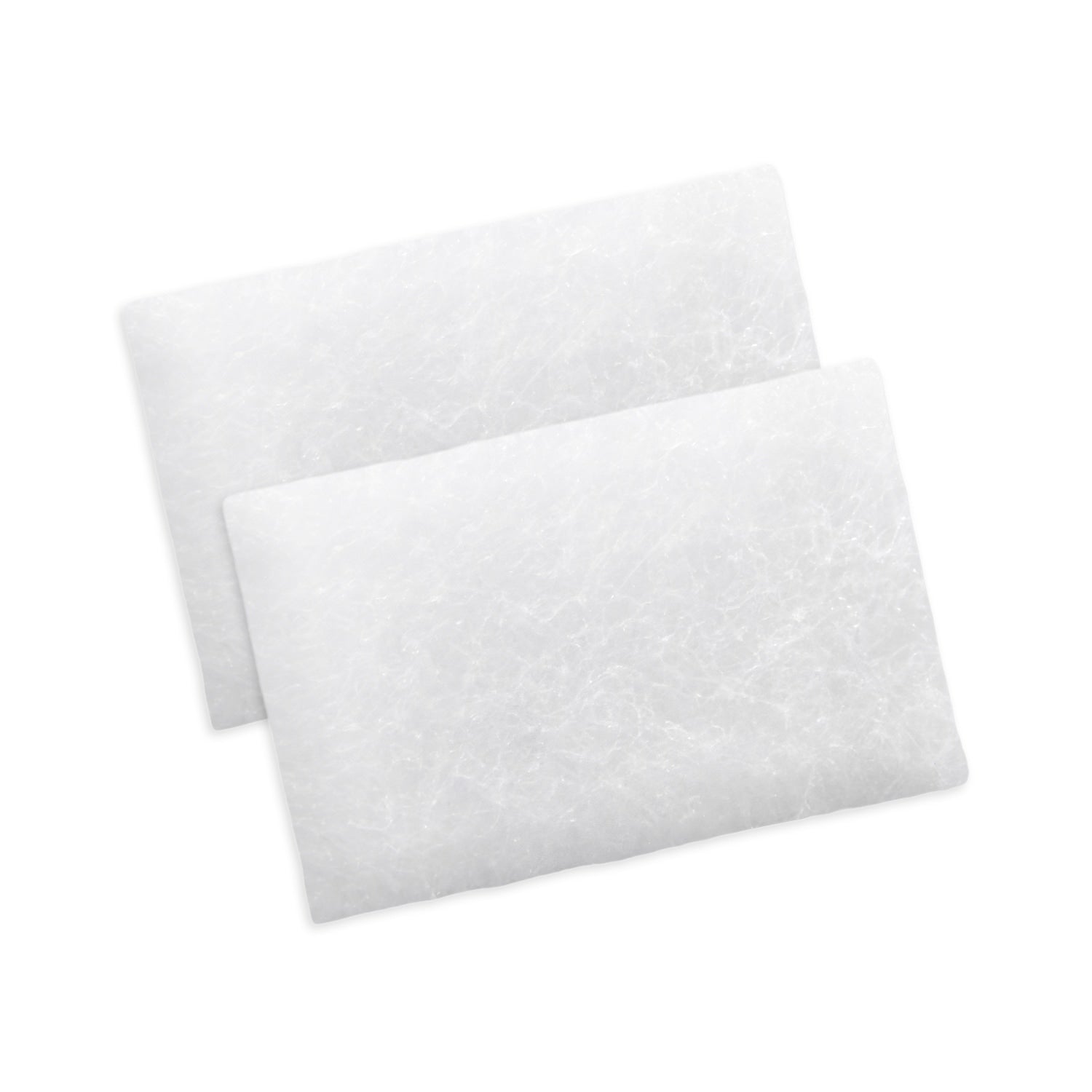 Two white Transcend Micro 510 Woven Filters 