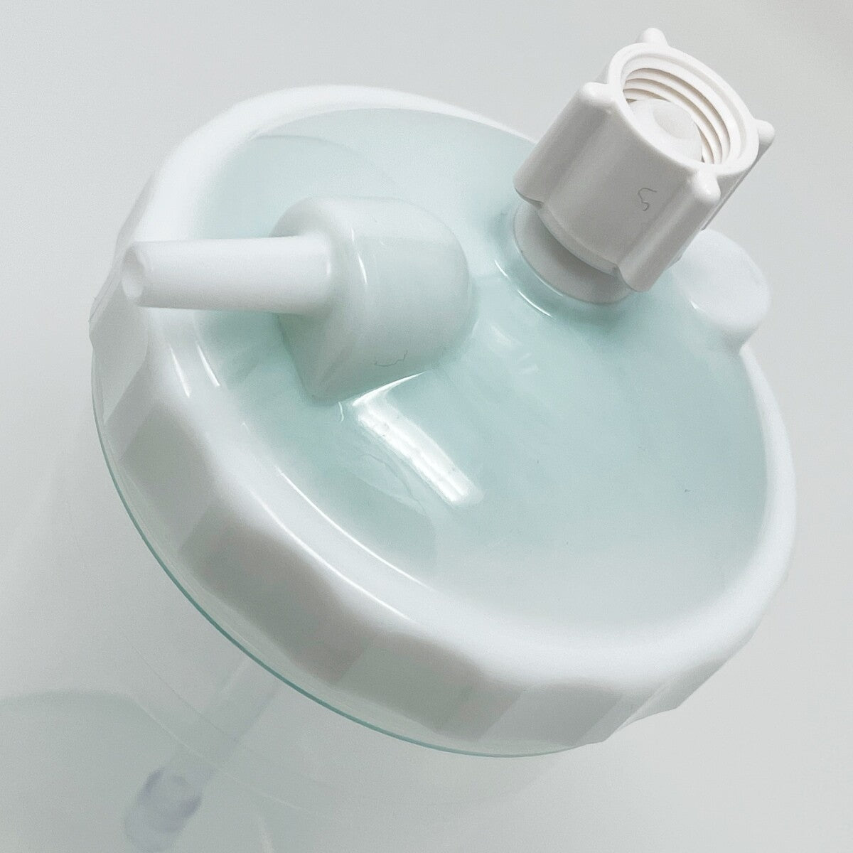 Westmed High Flow Bubble Humidifier Bottle for Various Oxygen Concentrators (with White Lid)