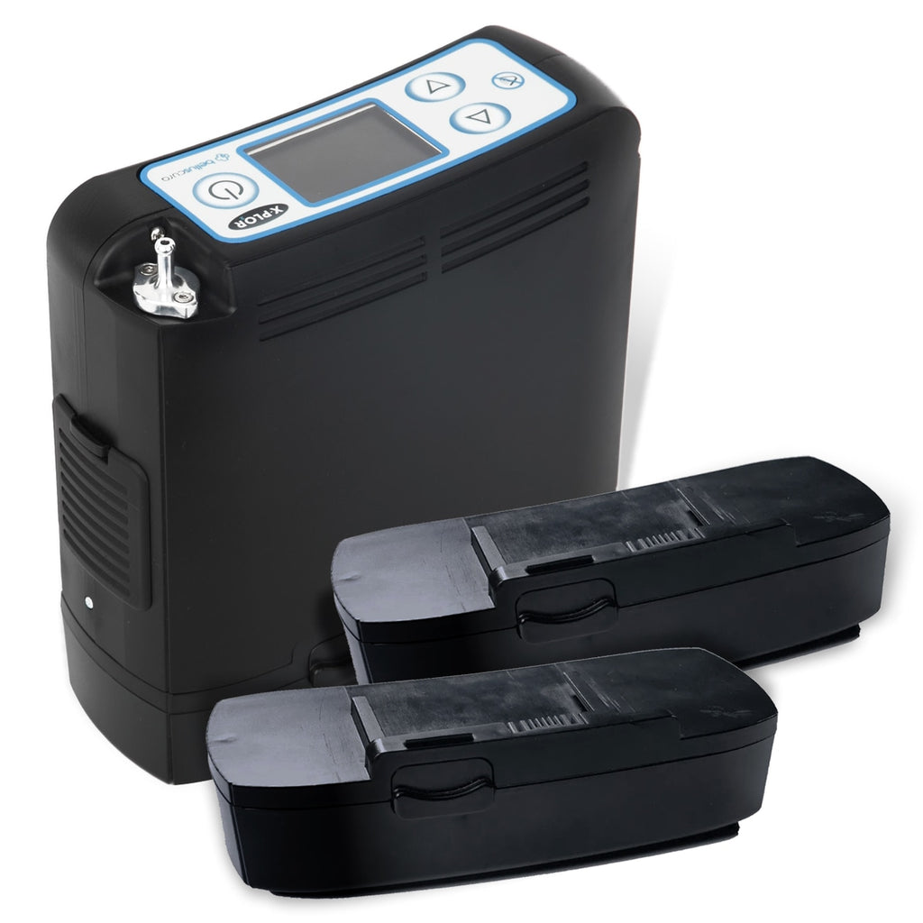 XPlor Oxygen Concentrator with 3 Batteries