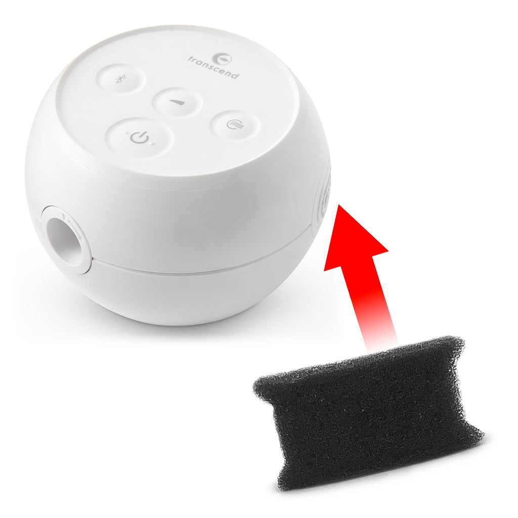Transcend Micro CPAP Filter Placement View