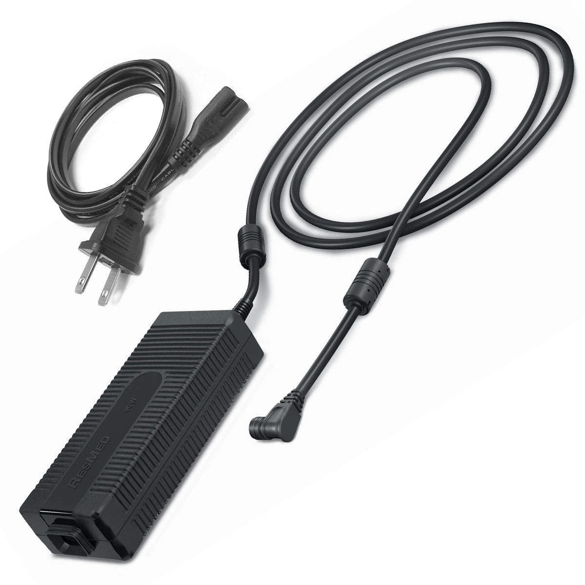 AC Power Supply with Cord for S9 Series CPAP/BiLevel Machines  (Standard 90-Watt)
