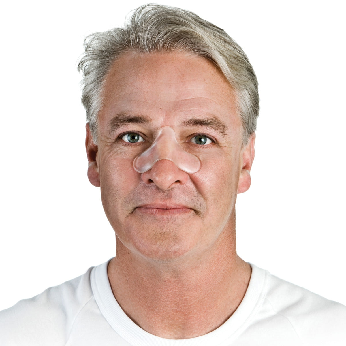 Man wearing Gecko Mask Pad Front view 