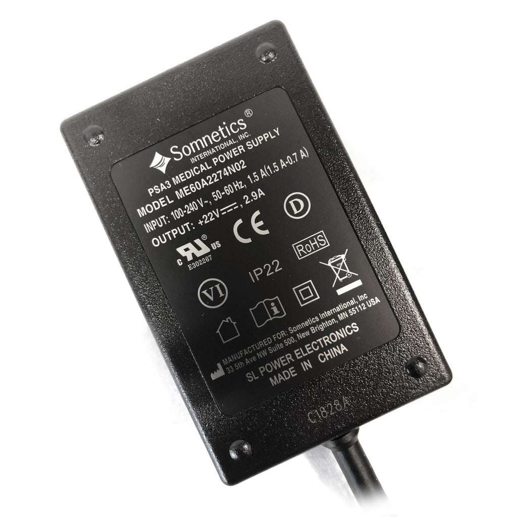 AC Power Cord Detail View for Transcend 365 CPAP