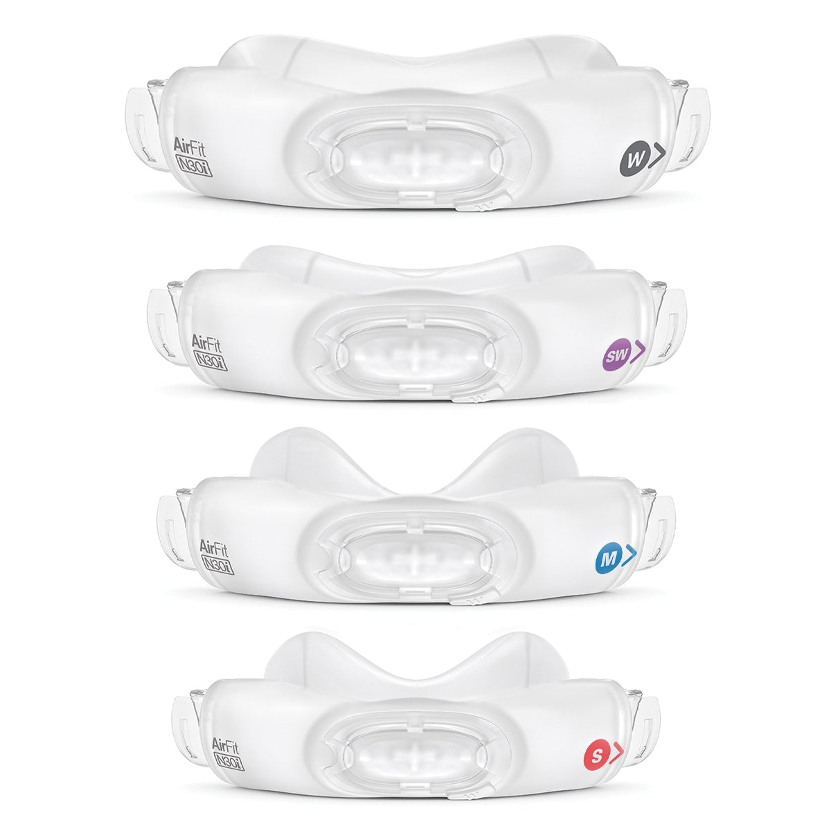 Curved Cradle Nasal Cushion for AirFit & AirTouch N30i & P30i Series CPAP/BiLevel Masks