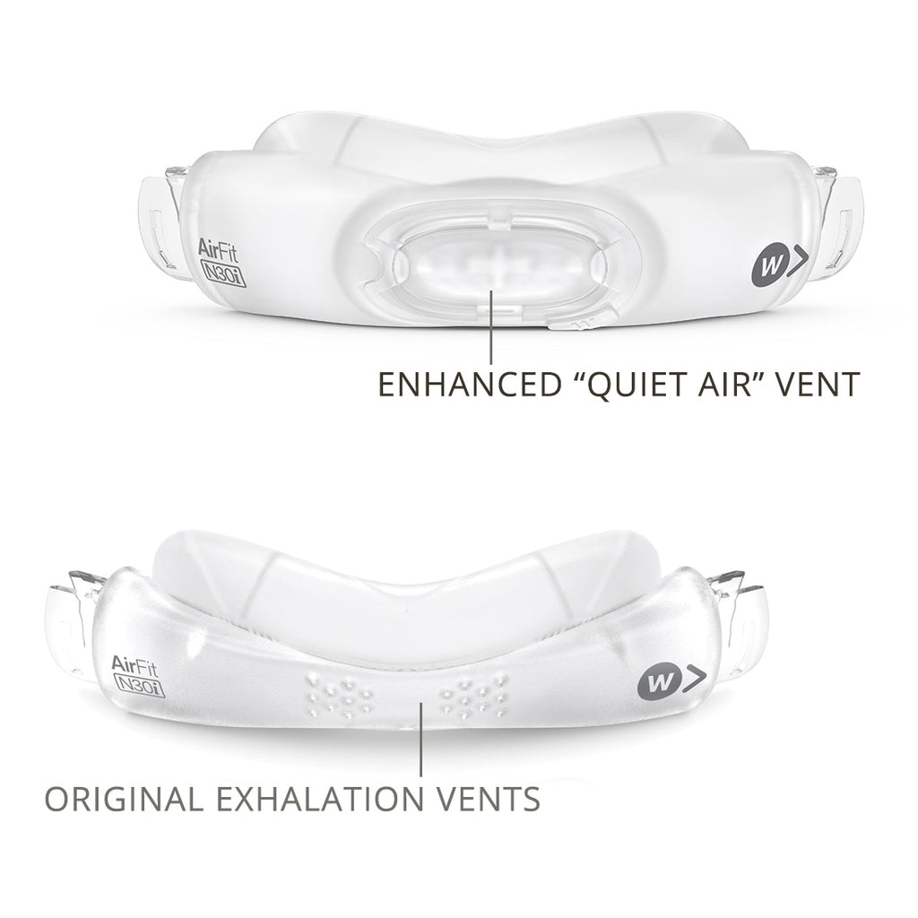 Airlift N30i Cradle Nasal Fusion Old vs new style 