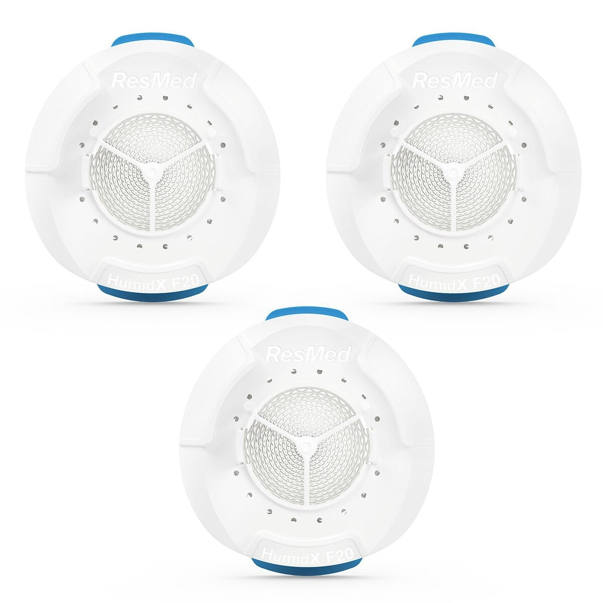 Three Pack HumidX F20 HME Humidifier Filters