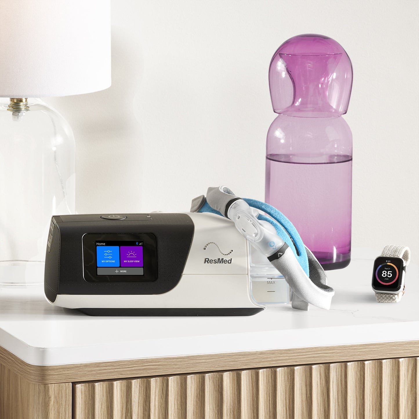 AirSense 11 AutoSet Auto-CPAP Machine Package with Heated Humidifier ...