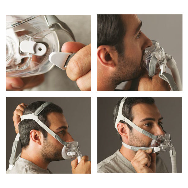 Amara View Full Face CPAP/BiPAP Mask with Headgear