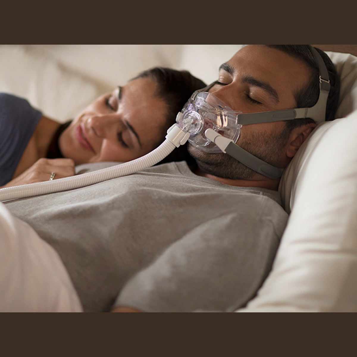 Amara View Full Face CPAP/BiPAP Mask with Headgear