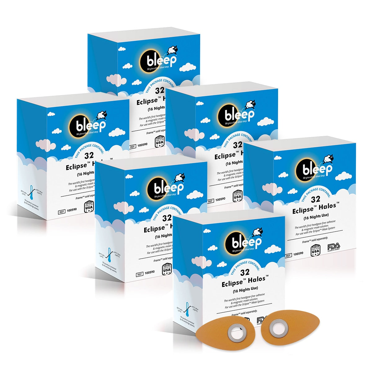 bleep eclipse halos 96 night pack