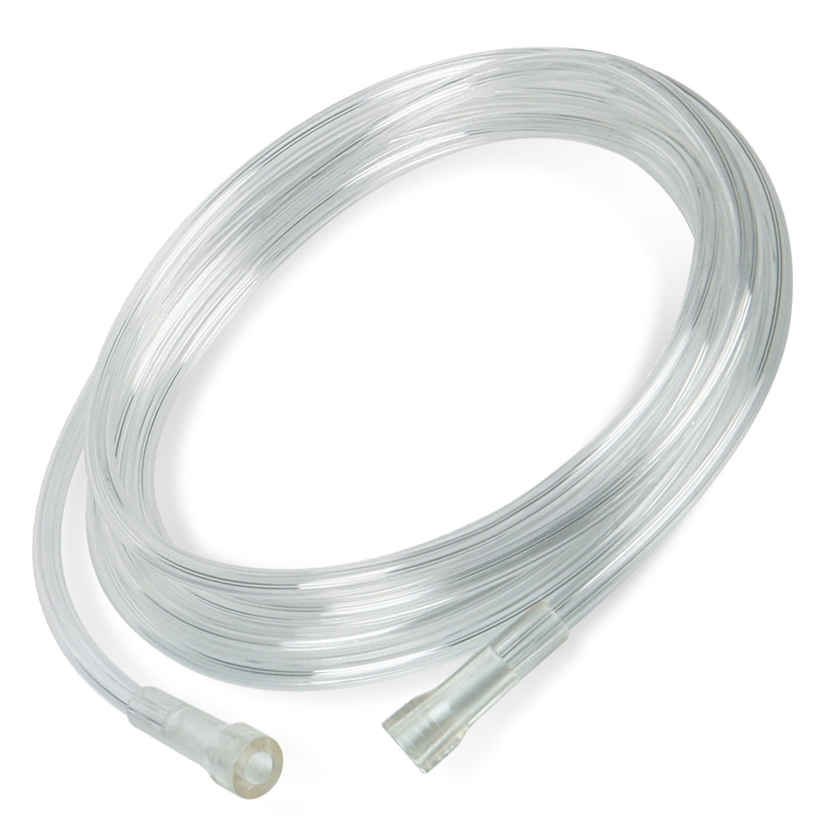 Clear Crush Resistant Multi-Channel Lumen 7 Foot Oxygen Supply Tubing