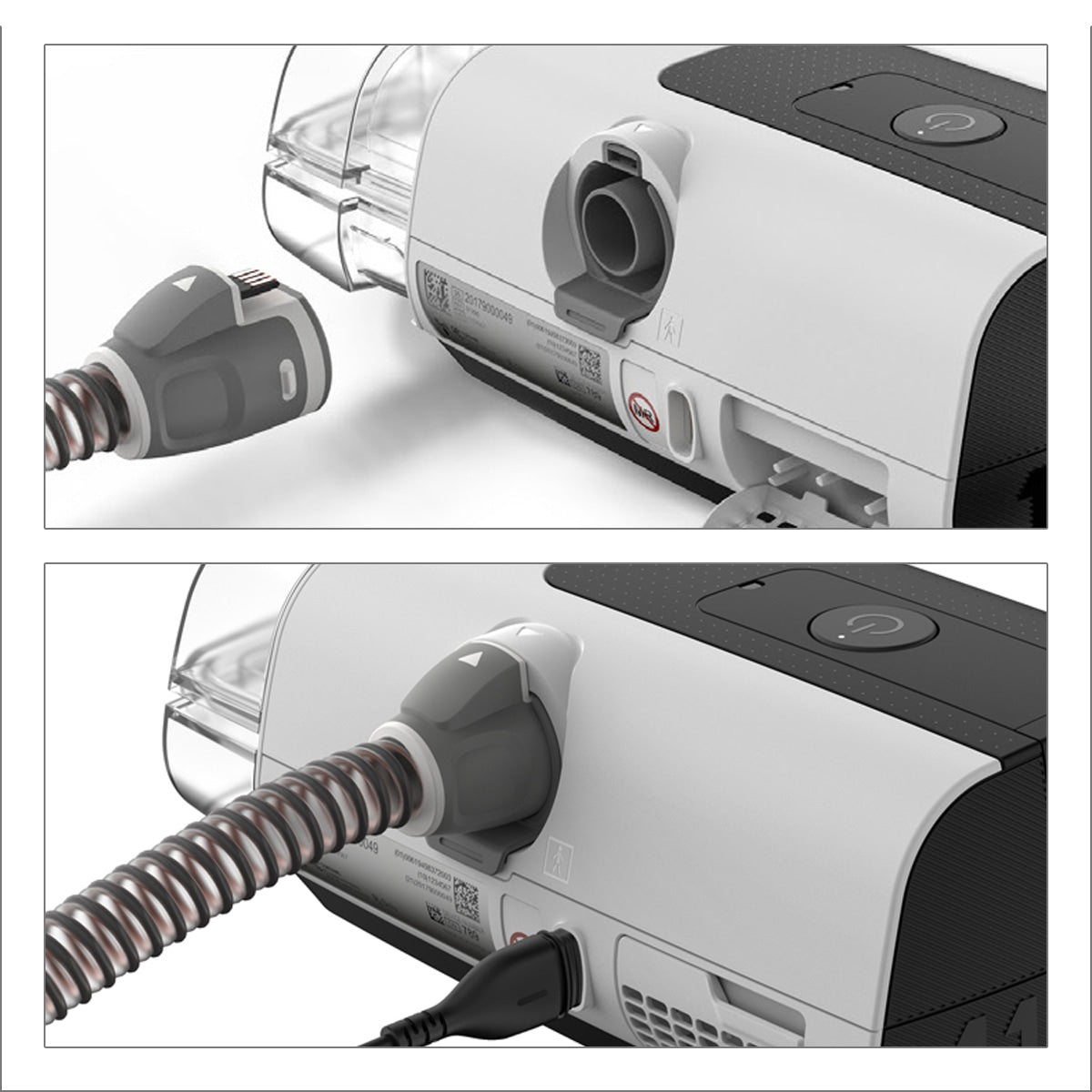 climatelineair airsense 11 cpap tube insertion diagram