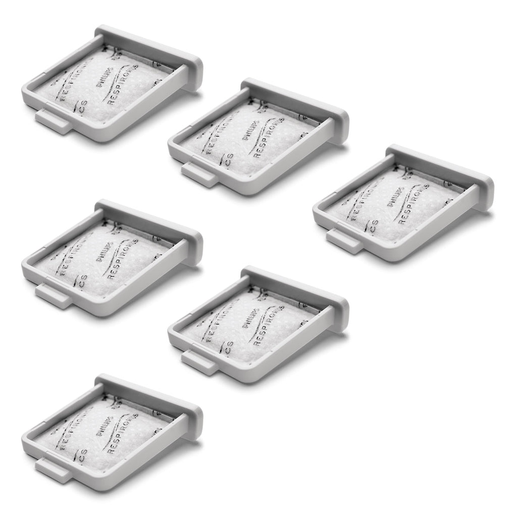 Set of six Dreamstation Go Fine Filters 