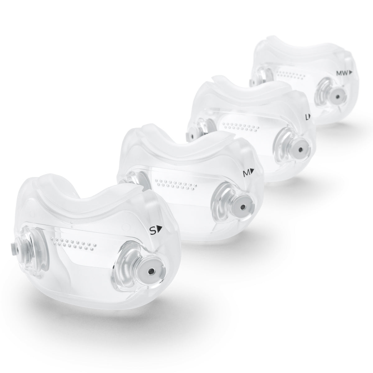 Dreamwear Full Face Mask Cushions in four sizes 