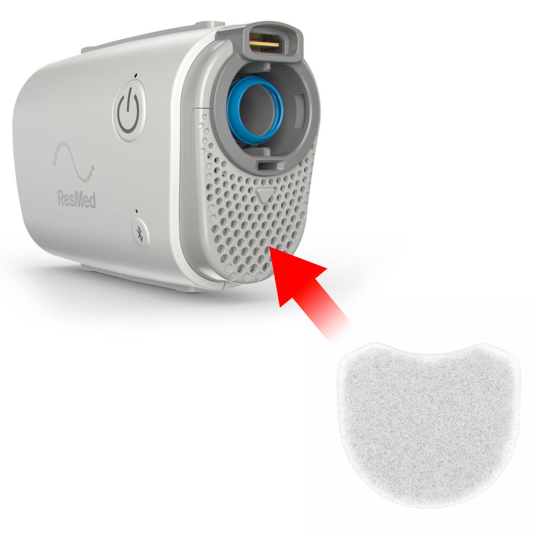 AirFit CPAP Machine Filter placement 