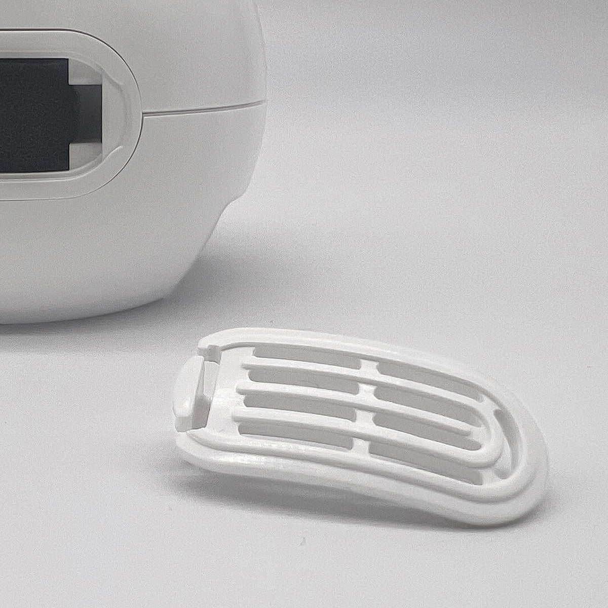 Transcend Micro CPAP Shown with Filter Cover Off