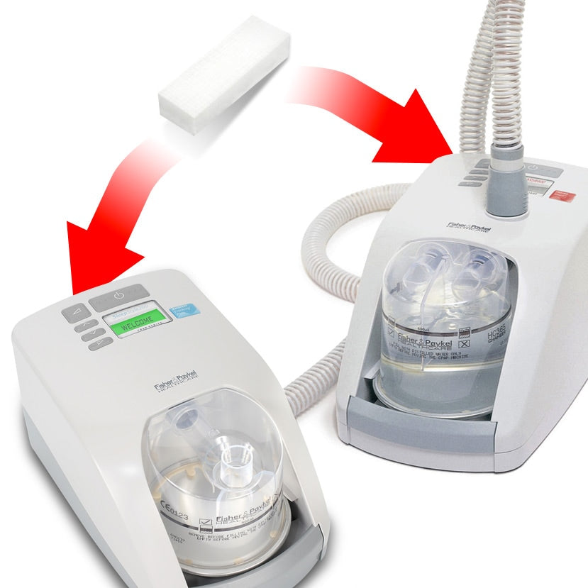 Filter Placement for Sleepstyle CPAPs 