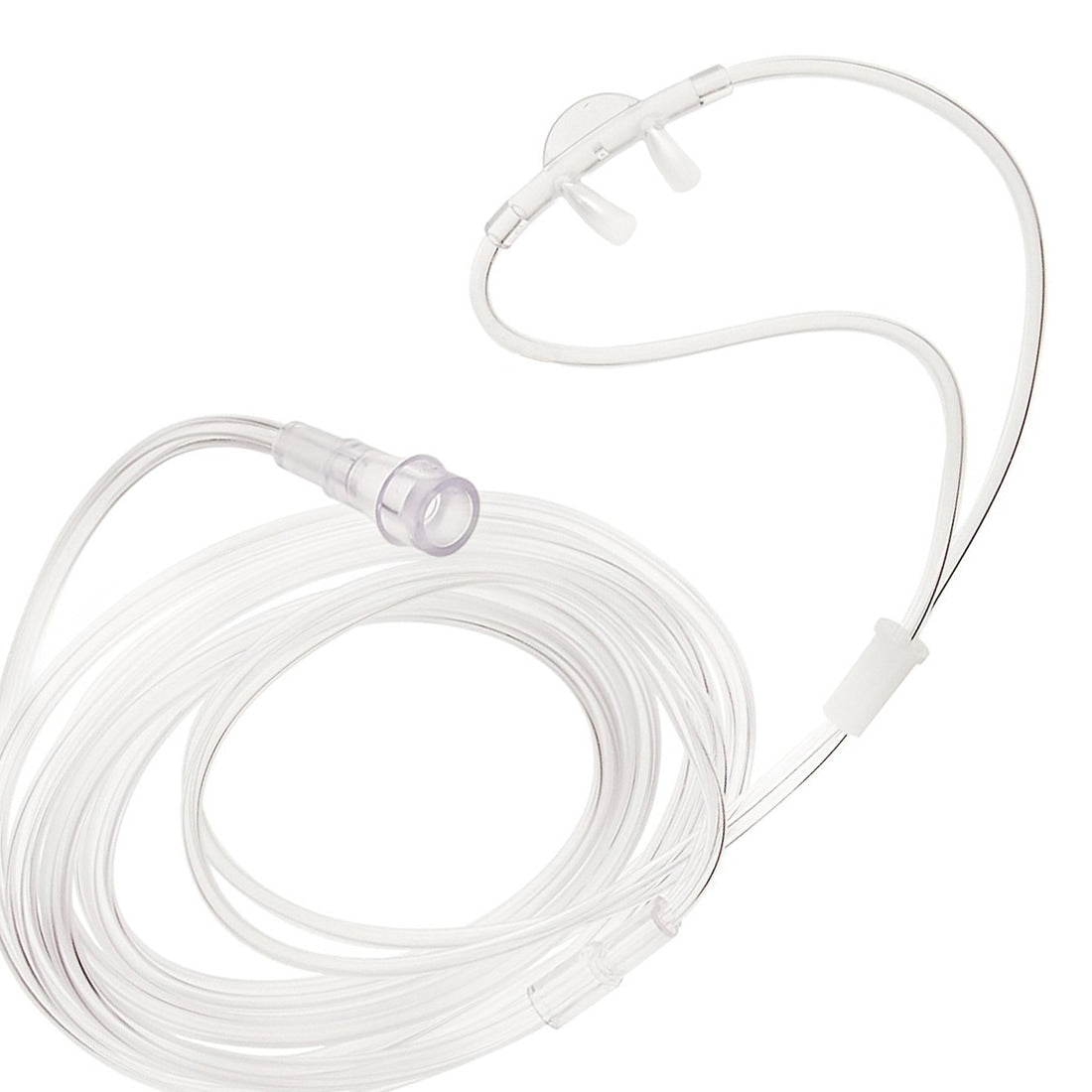 Flare Tip Over-the-Ear Adult Nasal Cannula with 7 Foot Star Lumen Oxygen Supply Tubing