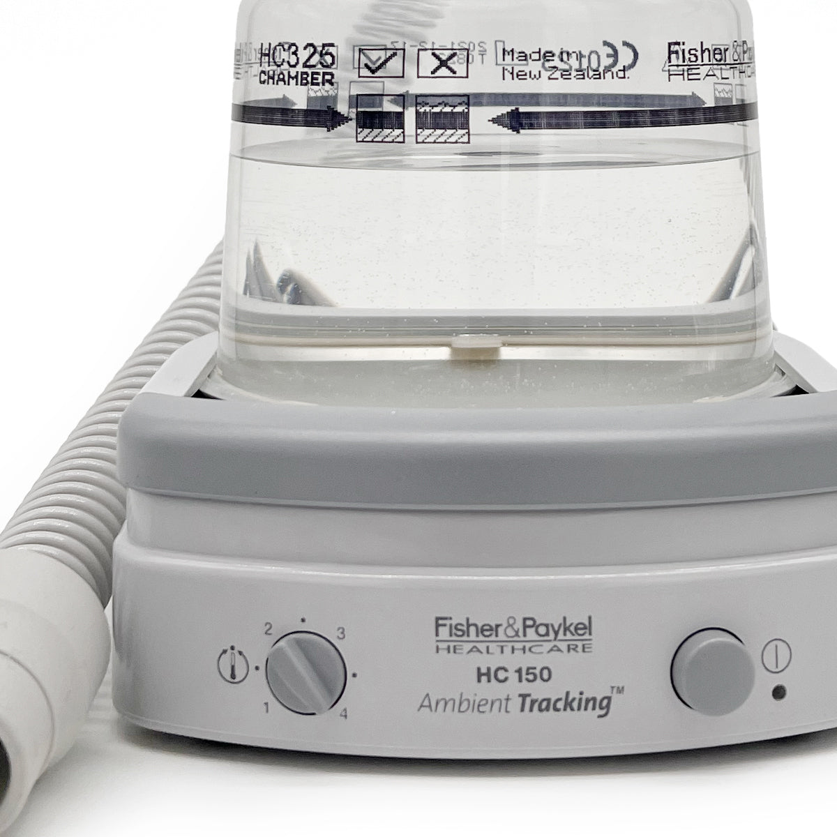 HC150 Heated Humidifier Kit for CPAP/BiPAP Therapy (with Tubing, 2 Cha ...