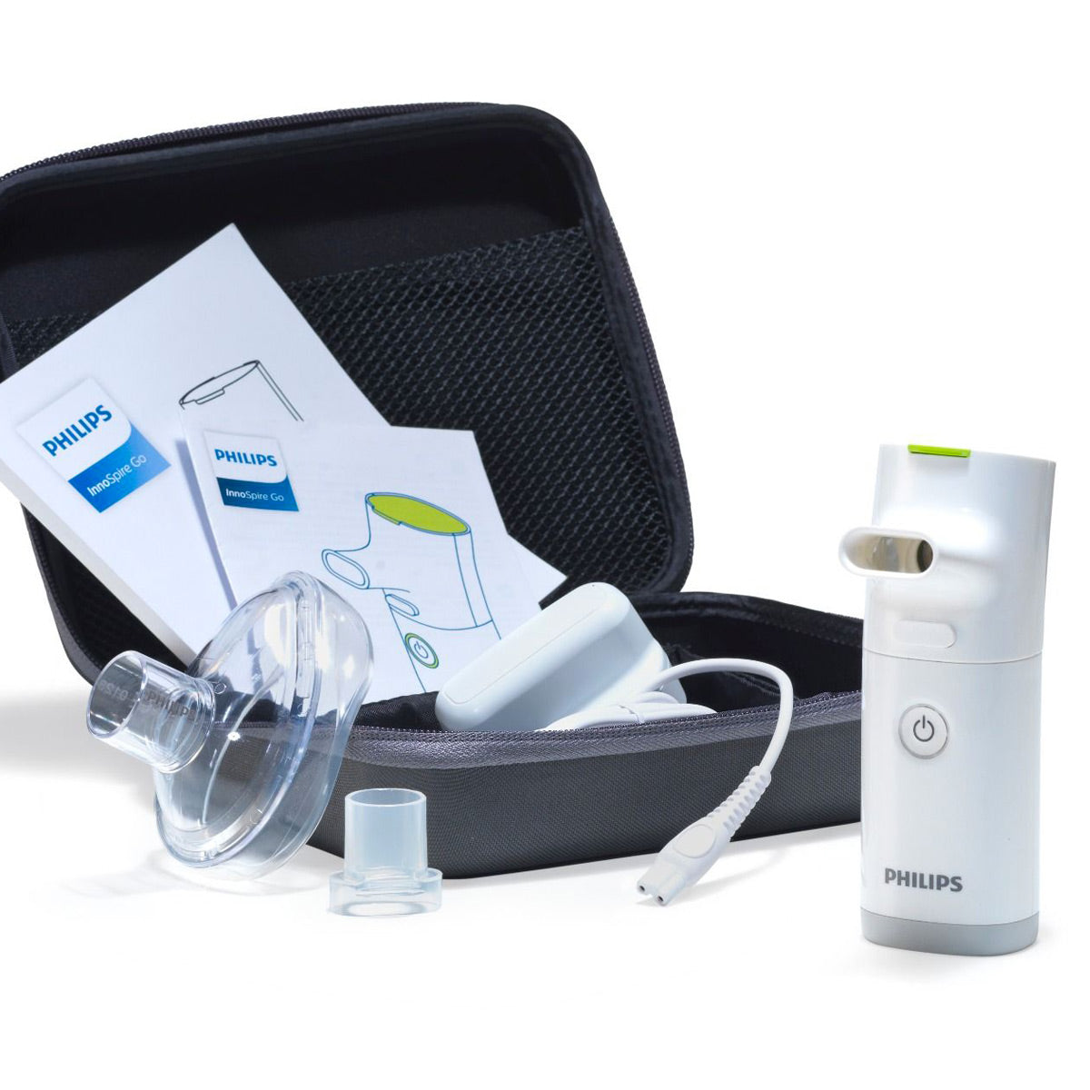InnoSpire Go Portable Mesh Nebulizer Kit with Rechargeable Battery