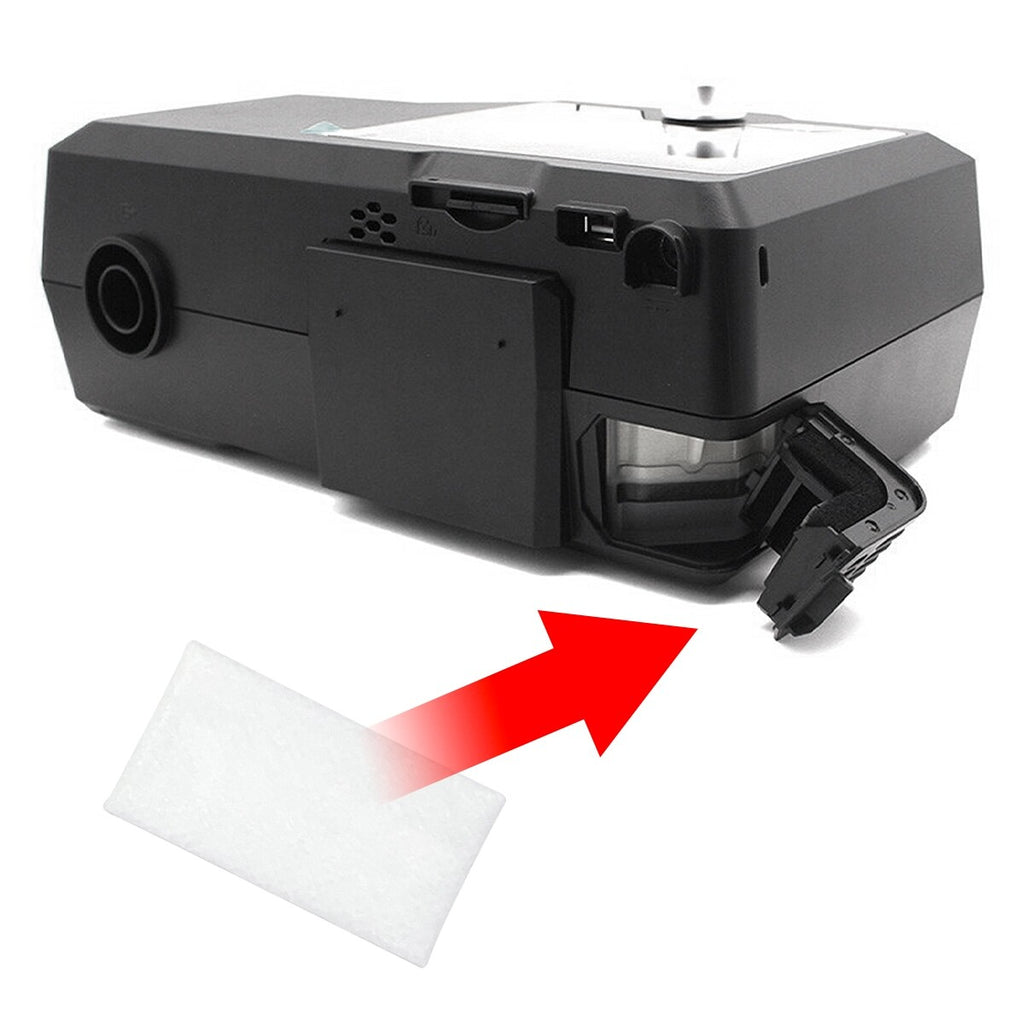 luna fine filter placement diagram with rear of machine