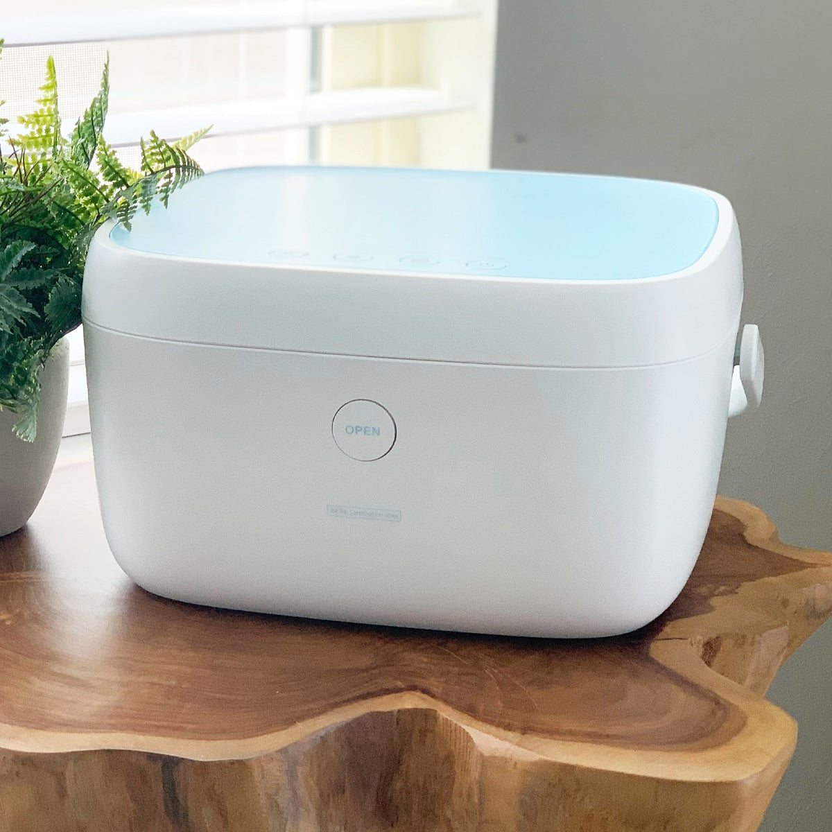 Liviliti Paptizer UVC LED Smart CPAP Sanitizer on Table 