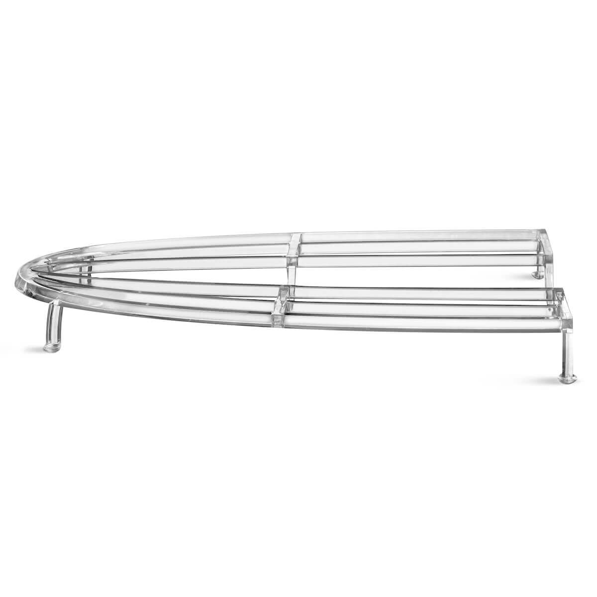 Lumin Cleaner Sanitizer rack side view 