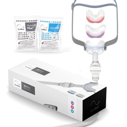 AirMini Setup Pack (with HumidX Humidifiers) with AirFit N30 Nasal CPAP Mask & Headgear