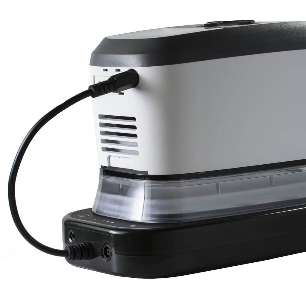 Transcend 365 CPAP on top of P10 Battery Pack