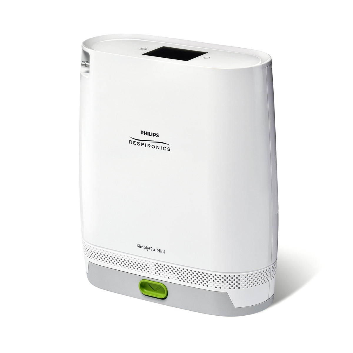 Philips Respironics SimplyGo Mini device on a white background