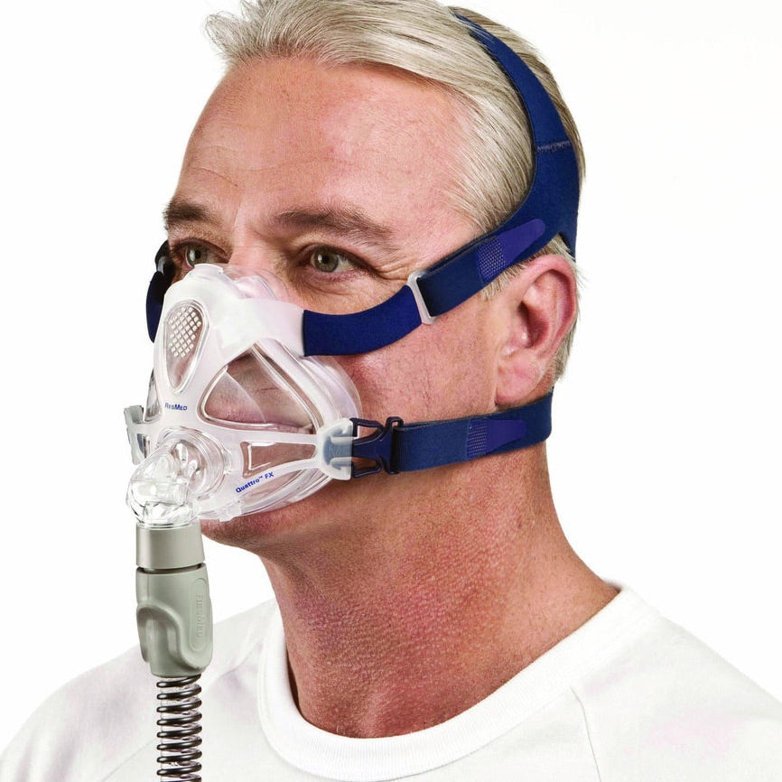 Quattro FX Full Face Mask on a Man 
