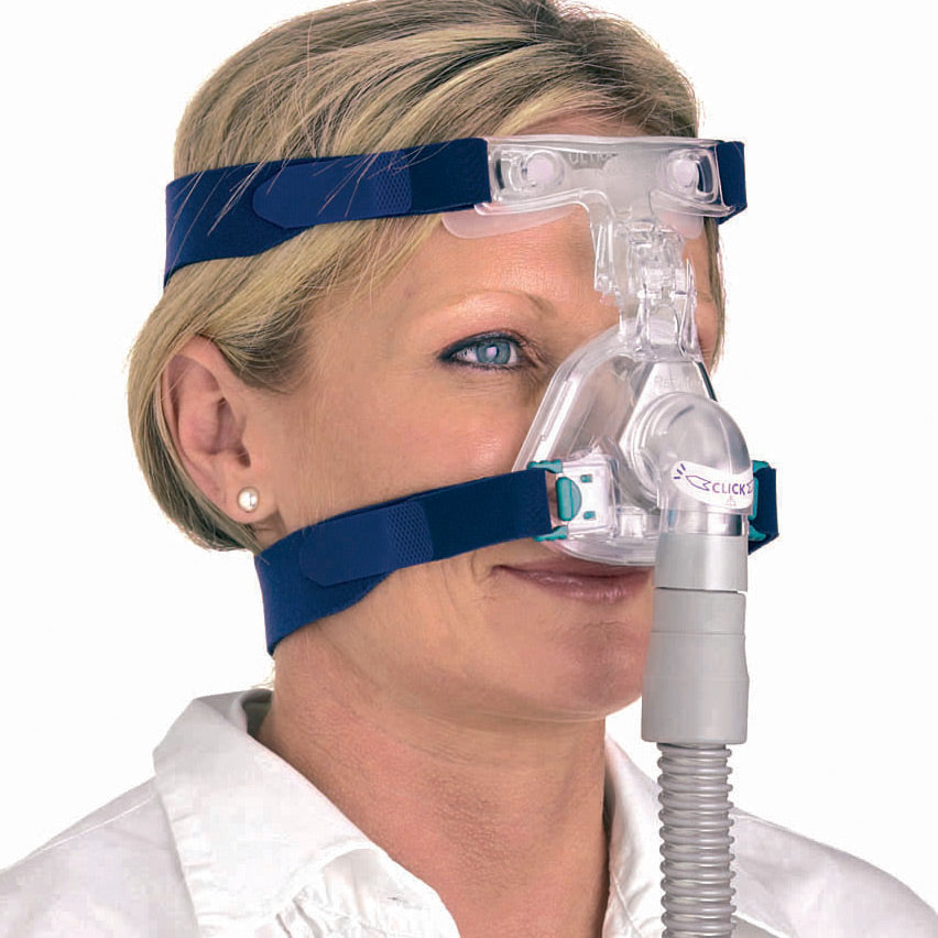 SHALLOW WIDE Ultra Mirage II Nasal CPAP/BiLevel Mask with Headgear
