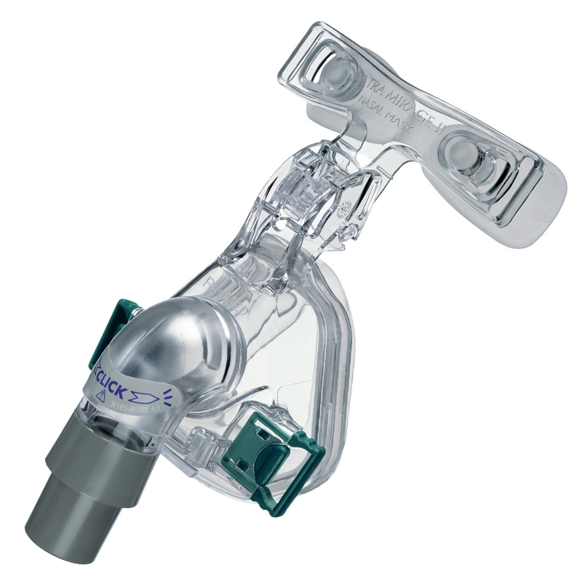 SHALLOW WIDE Ultra Mirage II Nasal CPAP/BiLevel Mask with Headgear