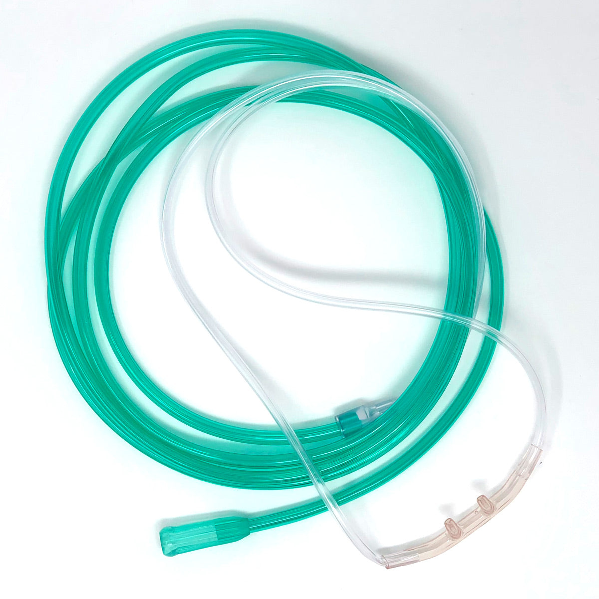 Salter 16SOFT High Flow Nasal Cannula with 7 Foot Green Oxygen Supply Tube