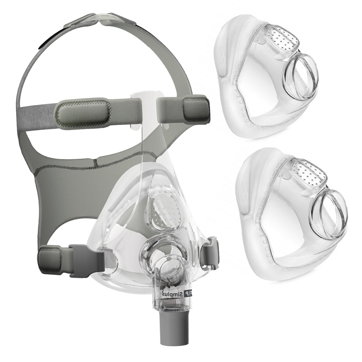 F&P Simplus Full Face CPAP/BiPAP Mask with Headgear