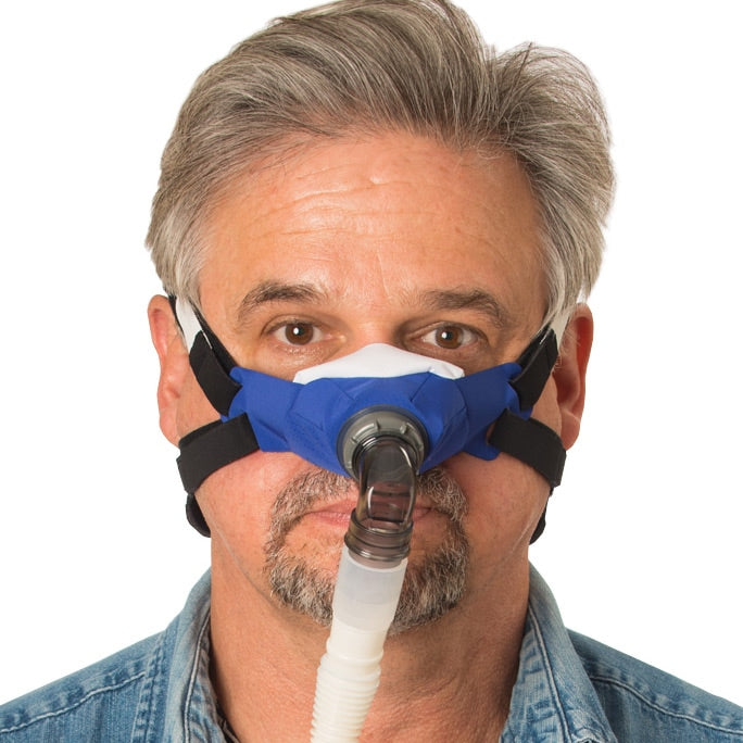 SleepWeaver 3D Soft Cloth Nasal CPAP/BiPAP Mask with Headgear