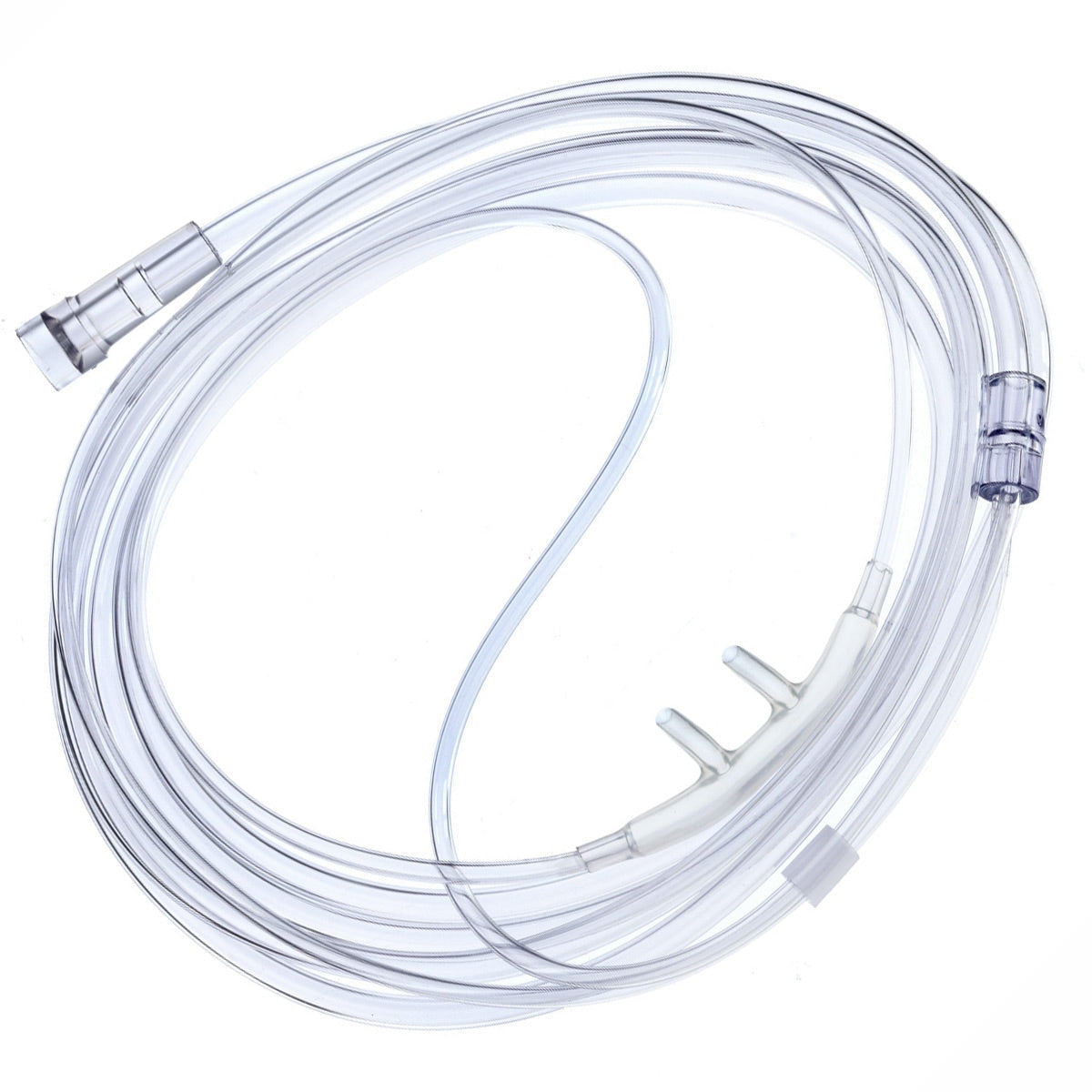 Softech Adult Nasal Cannula with 7 Foot Star Lumen Oxygen Supply Tubing