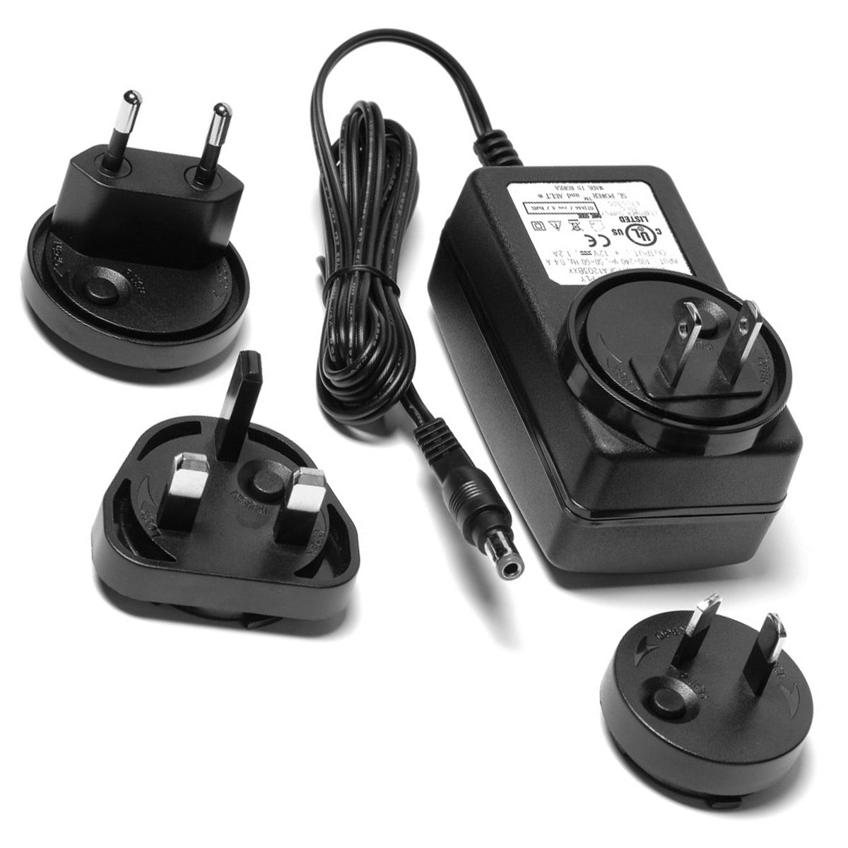 AC Power Supply with Cord (and International Plug Adapters) for Transcend 2 & 3 CPAP Machines