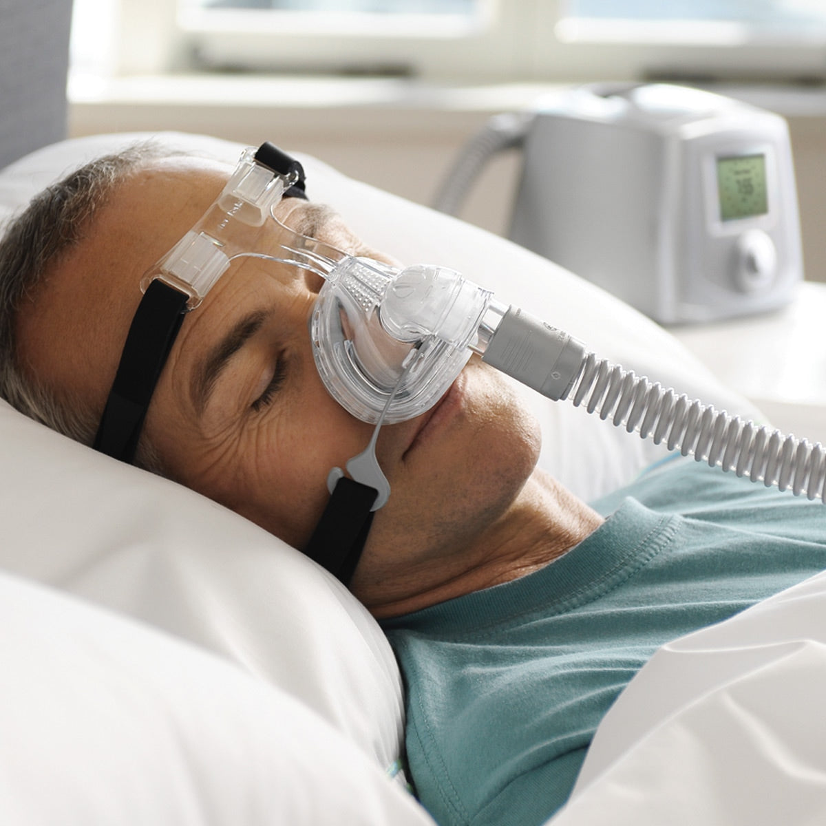 F&P Zest Q Nasal CPAP/BiPAP Mask with Headgear — CPAPXchange